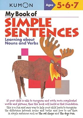My Book of Simple Sentences: Learning about Nouns and Verbs