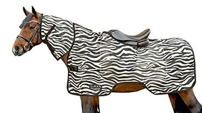 HKM 4727 Couverture pour Cheval à la Mouche Motif zèbre
