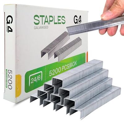 Goede kwaliteit 5000 x 24/6 No 16 6 mm kwaliteit standaard nietjes 25 vellen capaciteit