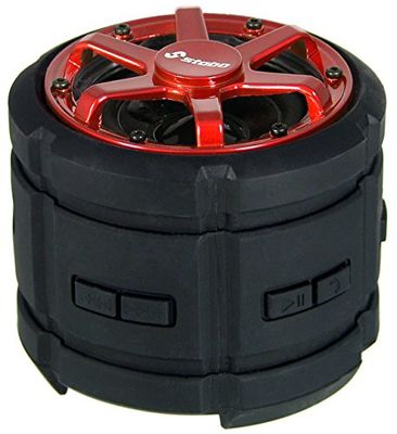 STABO elettronico Speaker Bluetooth 71500 Outdoor impermeabile IPX7 NERO/ROSSO