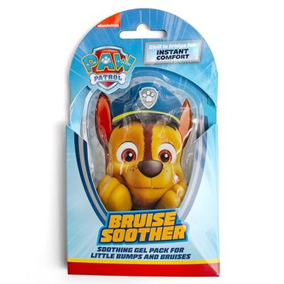 Paw Patrol Children’s Bruise Soother | Cooling Gel Pack/Ice Pack for Bumps and Bruises | Re-usable | Cold Pack & Warm Use | Soothing, Marshall Brings Smiles Back Fast! | Made by Jellyworks