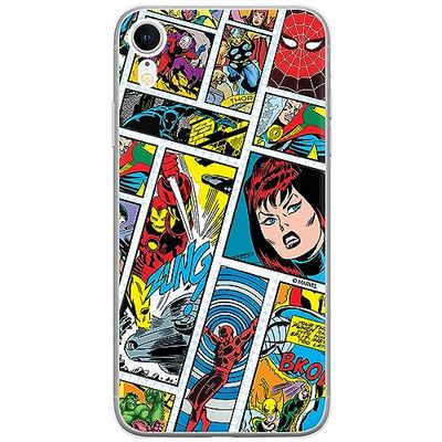 ERT GROUP etui na telefon Iphone XR, case oryginalny i oficjalnie licencjonowany przez Marvel, wzór Avengers 034, optymalnie dopasowane, plecki z TPU
