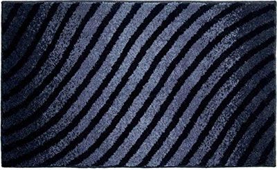 Grund Eternity Alfombra de Baño, Poliacrílico Supersoft, Antracita, 70x120 cm