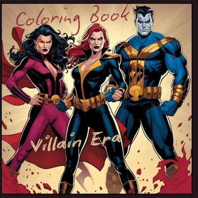Coloring Book: Villain Era