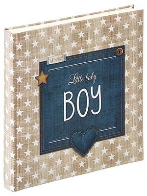 Walther Design Album photo bleu 28 x 30,5 cm Album bébé, Baby Little Baby UK-100-L