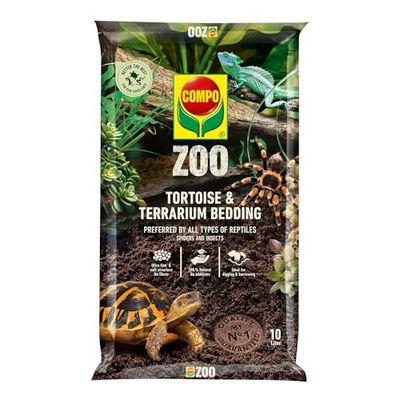 COMPO Zoo Substrat pour Tortues et Terrariums - 10 L