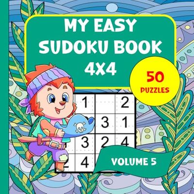 My Easy Sudoku Book 4x4: Volume 5