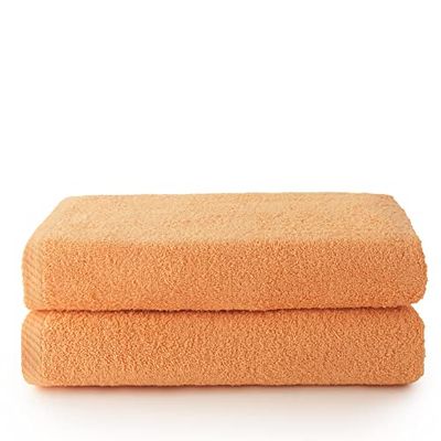 Top Towels – Bath Towels – Set of 2 Bath Towels – 100% Cotton – 500 g/m2 – Measurement 70 x 140 cm