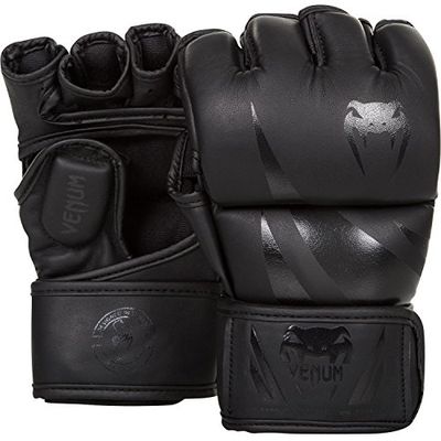 Venum, Challenger Gants de MMA, Mixte Adulte, M, Matte/Noir