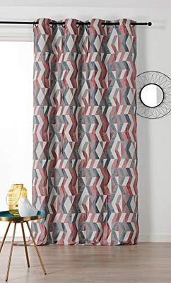 Linder - Tenda 100% Poliestere, 135 x 240 cm, Colore: Rosa