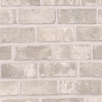 Coala Interior film Pierre Naturelle W9 - Effet briques en pierre claire - Laize de 1,22m x 25m de longueur