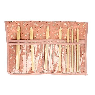 Seekknit - Seeknit Shirotake Roze (15 cm) Haaknaald Set groot formaat - 1 stuk