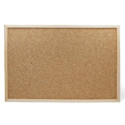 Cork Board Laminated Wooden Frame (600 x 450 mm)