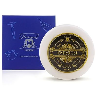 Haryali London - Sapone da barba per uomo (etichetta in lingua italiana non garantita) Adatto a qualsiasi tipo di rasatura.