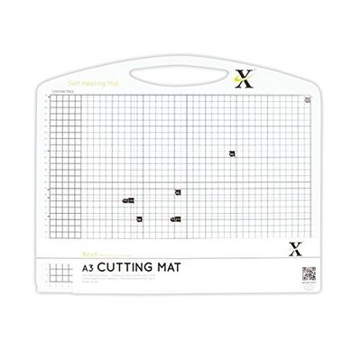 Xcut Tapis de Coupe Duo Auto-cicatrisant A3 - Noir & Blanc