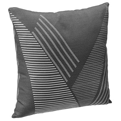 Hespéride Dekorationskudde för utomhusbruk Jacquard skiffer 40 x 40 cm