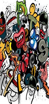 PeelitStickit VenDooMurFantasy_42 - Pegatina de pared