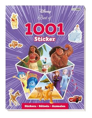 Disney Best of: 1001 Sticker - Stickern - Rätseln - Ausmalen: Activityblock mit 1001 Stickern