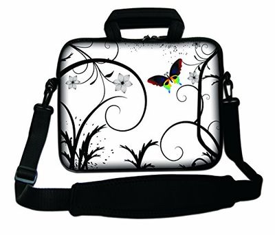 15 inch 15.2 inch 15.4 inch Laptop Notebook Zachte Tas Neopreen Case Met Handvat en Schouderriem