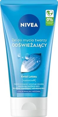NIVEA Odświeżający żel do mycia twarzy do cery normalnej i mieszanej 150 ml