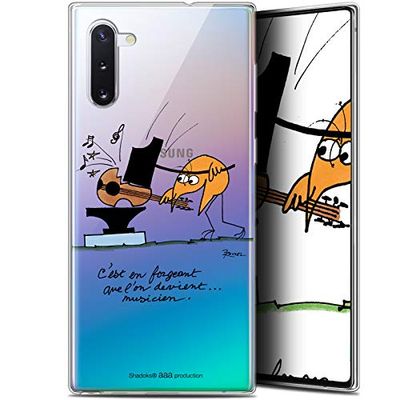 Caseink fodral för Samsung Galaxy Note 10 (6.3) [officiell licenssamlare Shadoks® musiker design - mjuk - ultratunn]