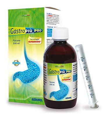 Gastropiù Pro Flacone- Integratore alimentare a base di estratti vegetali ed enzimi digestivi - 200 ml Princeps