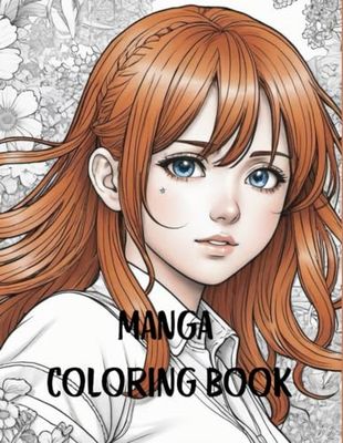 Manga coloring book