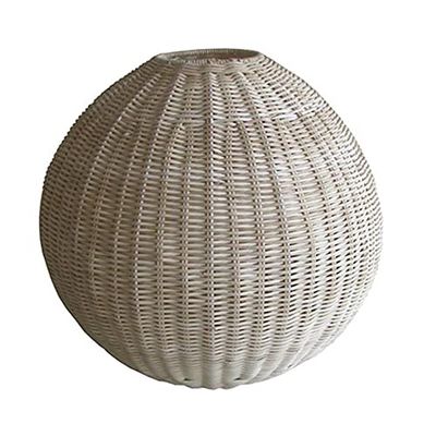 Vacchetti 3720060000 Lampadario, Rattan, Naturale, Medio
