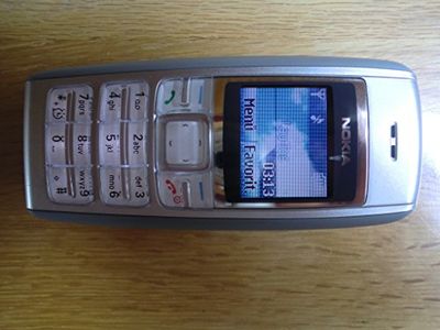 Handy Nokia 1600 Plata Sin Simlock
