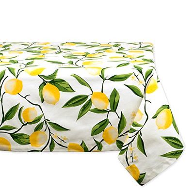 DII Nappe en Coton pour événements de Restauration, dîners, Occasions spéciales ou Usage Quotidien, 152,4 x 213,4 cm