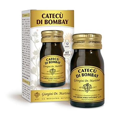 Dr. Giorgini Integratore Alimentare, Catecù di Bombay Pastiglie - 30 g