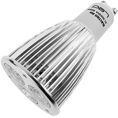 GU10 LED lampadina 6W 90 ° 50 millimetri Daylight 230VAC