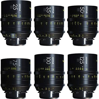 DZOFILM Cine Lens Vespid Prime 6-Lens Kit (25/35/50/75/100/125 T2.1)