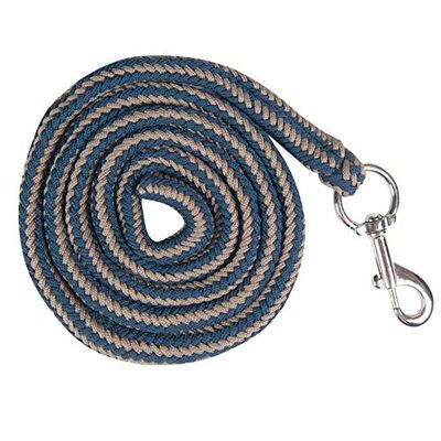 HKM Glorenza Tricot avec mousqueton Graphite/taupe 180 cm