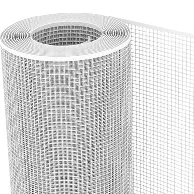TENAX 62345501 Quadra 10 wit 1,00 x 50 m, beschermingsnet van kunststof voor poorten en hekken