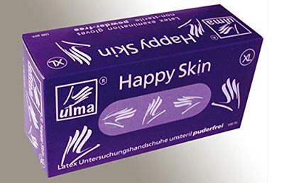 ULMA 030226G latex handschoenen, poedervrij handvat, ULMA textuur, maat XL, 100 stuks