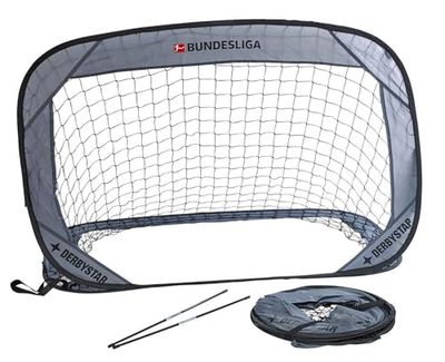 Derbystar Football Goal-803012 - Portería de fútbol (120 x 80 x 80 cm), Color Gris