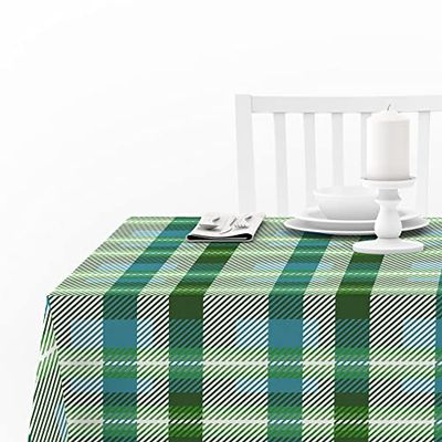 Doge Milano Nappe avec impression numérique, 100% Made in Italy Nappe antidérapante pour salle à manger, lavable et antitache, Modèle Natale - Rovigo, cm 240x140