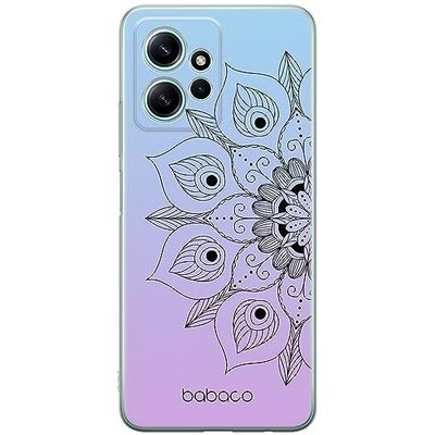ERT GROUP mobiltelefonfodral för Xiaomi REDMI NOTE 12 4G originalt och officiellt licensierat Babaco mönster Mandalas 001 anpassad till formen på mobiltelefonen, fodral tillverkad av TPU-plast