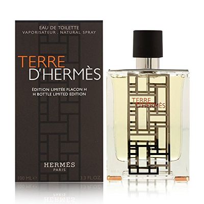 Hermes Terre D'hermes H Bottle Limited Edition Eau De Toilette 100ml Spray For Him