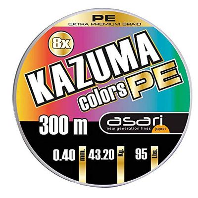 B/300 m ASARI KAZUMA PRO COLORS PE 0,20 mm
