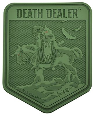 Hazard 4 Patch di gomma Death Dealer Oliva