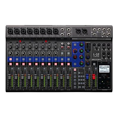 Zoom L-12 LiveTrak - Digital Mixer and Recorder