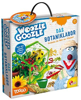 Lisciani Woozle Goozle Botaniklaboret – upptäck växternas värld – bygg ditt eget växthus, 28,5 x 28,5 x 6,7 cm