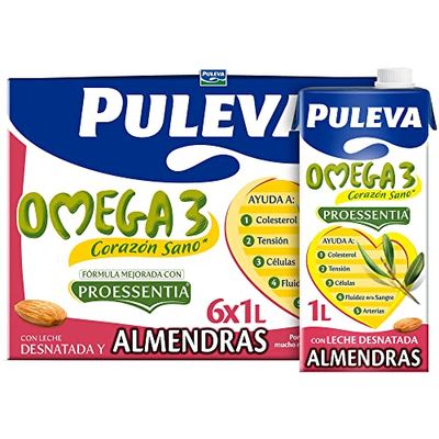 Puleva Omega 3 con Almendra Pack 6 x 1L