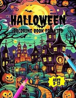 Halloween Coloring Book for Kids: aims to stimulate their imagination and creativity through a variety of difficulty levels and captivating stories.