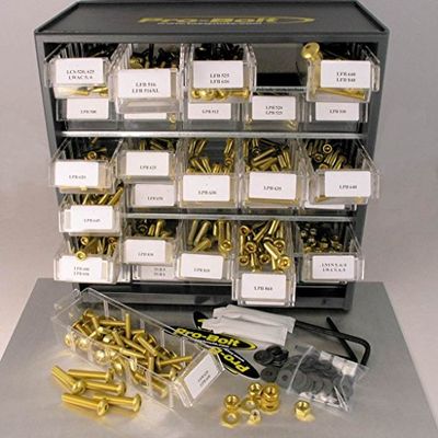Pro-Bolt BCAB500 - Armario Mixto (500 Unidades), Color Dorado