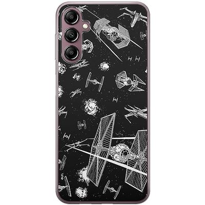 ERT GROUP custodia per cellulare per Samsung A14 4G/5G originale e con licenza ufficiale Star Wars, modello 038 adattato in modo ottimale alla forma dello smartphone, custodia in TPU