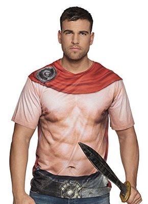 Boland 84384 Soldier Spartan Photorealistic Jersey Red/Pink L, Unisex