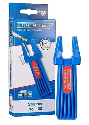 WEICON Tools Descascador Não. 100 | Faixa de trabalho de 0,5 - 16 mm² / 4 - 13 mm Ø | ferramenta universal para descascar e remover o isolamento